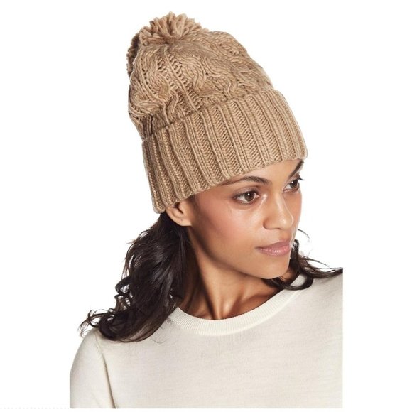 michael michael kors cable knit hat